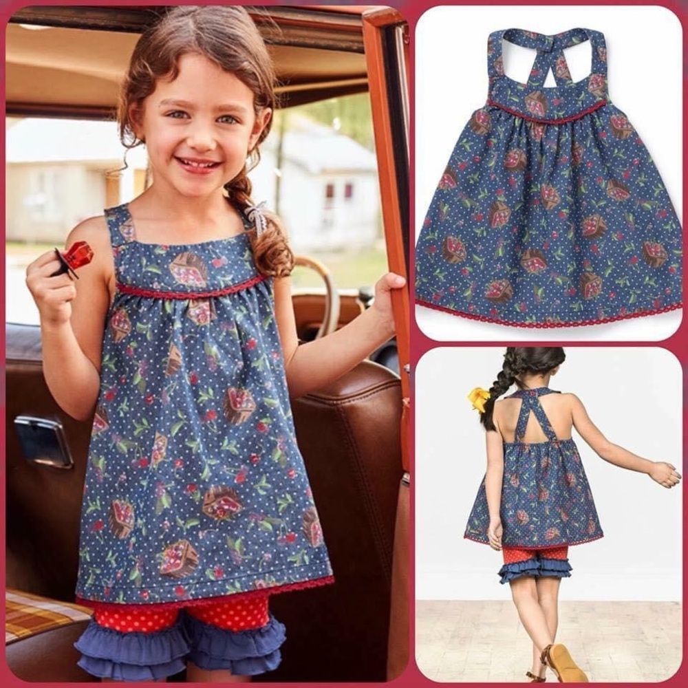 Matilda Jane ‘Getaway Tunic’.  Girls size 2.